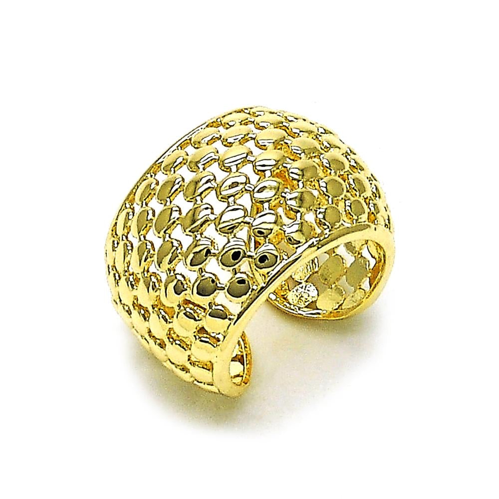 Golden Mesh Ring