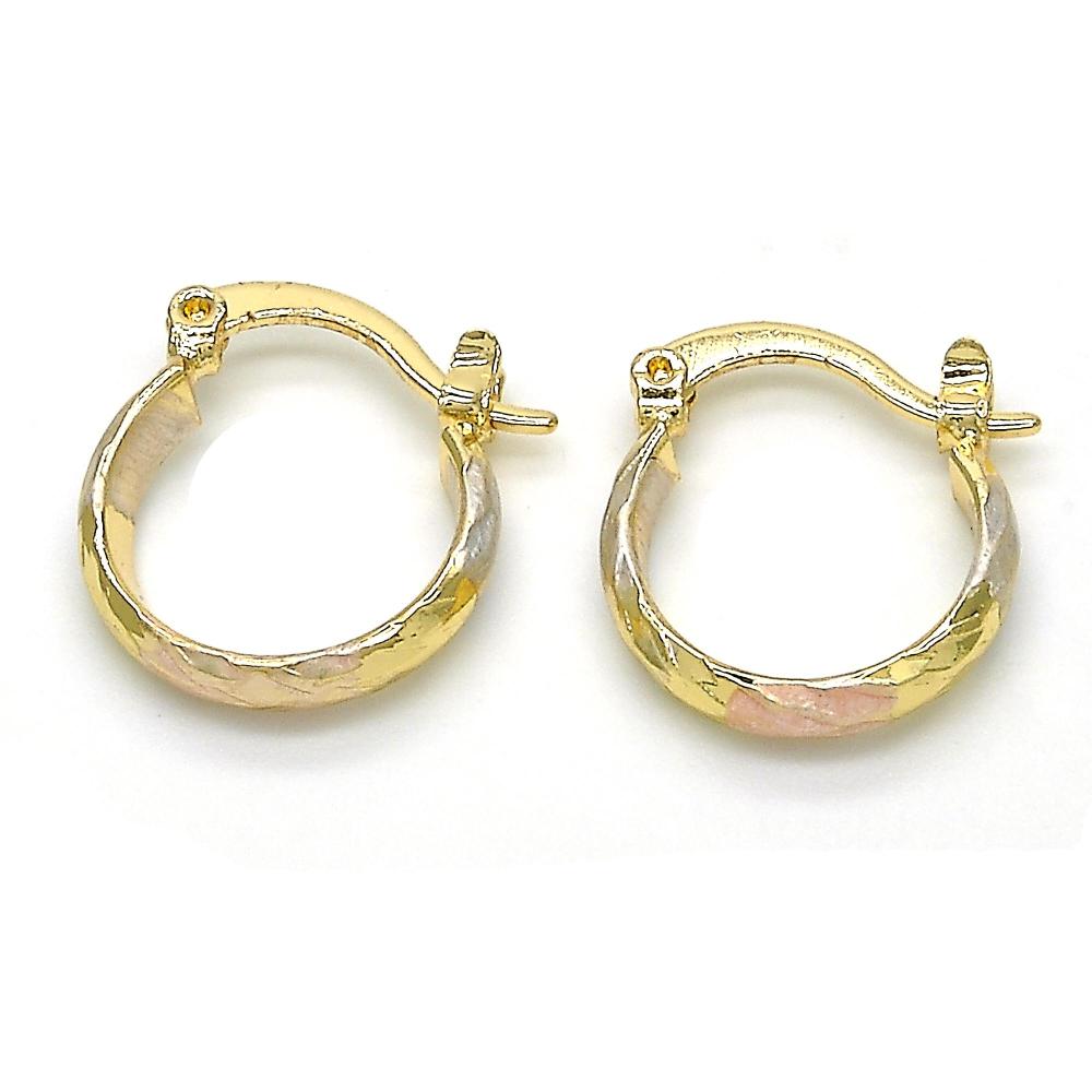 Aro hoops pequeño tricolor