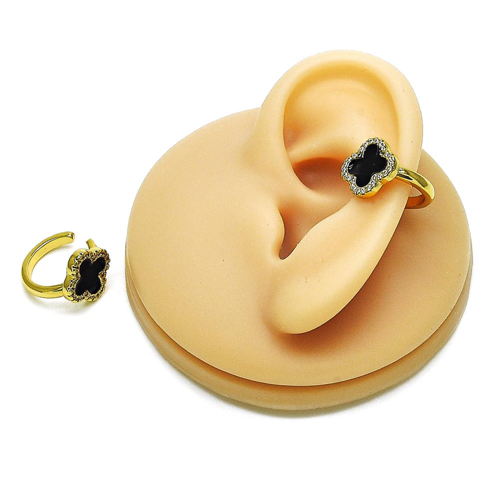 Eternal Clover Cuff Earring