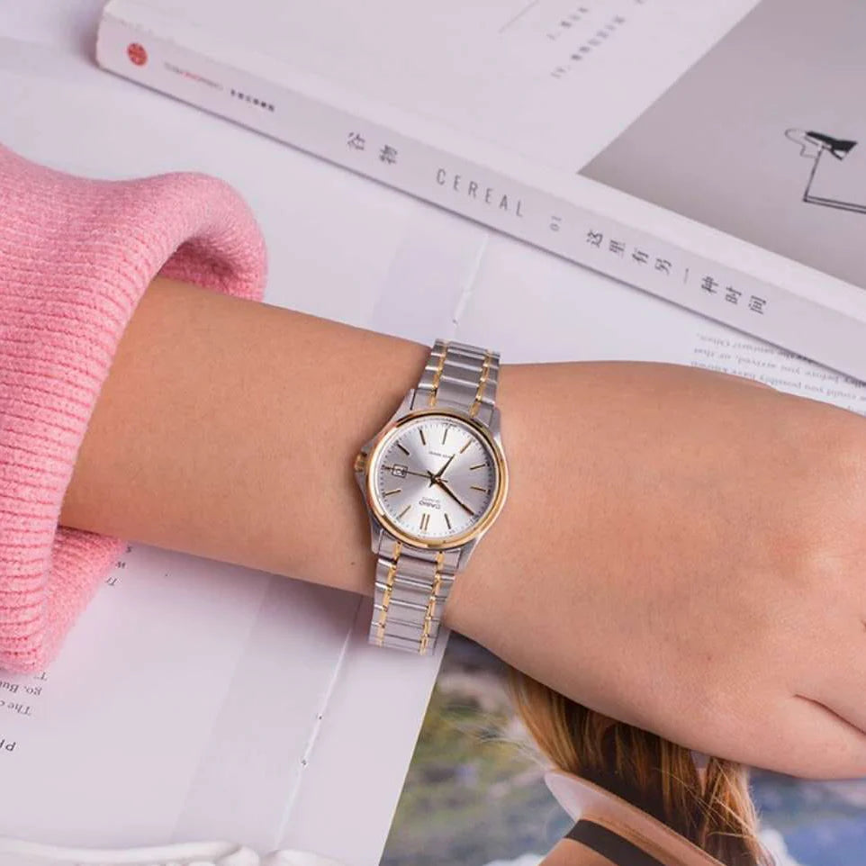 Reloj Casio Dos Tono Dama