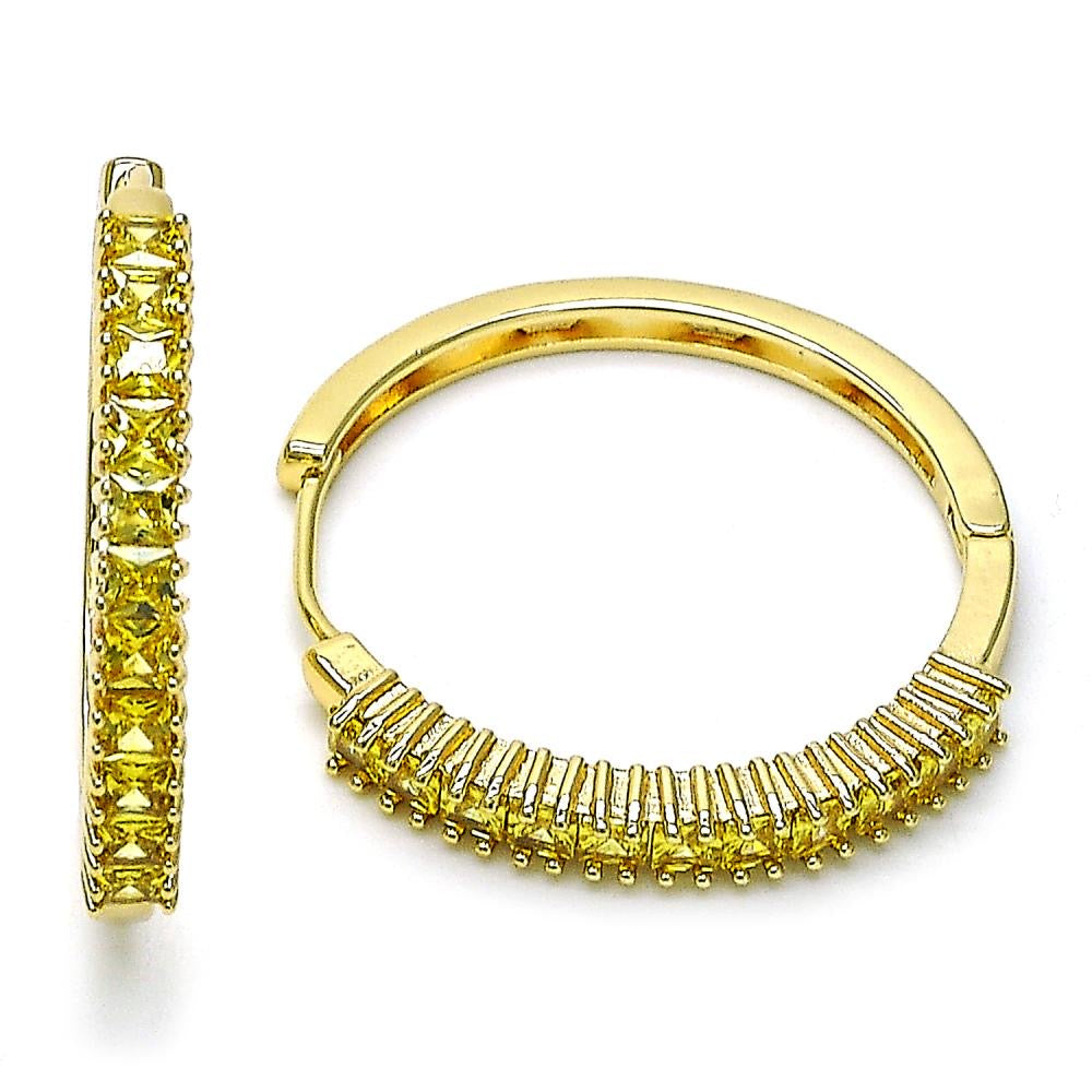 Crystal Radiance Hoops