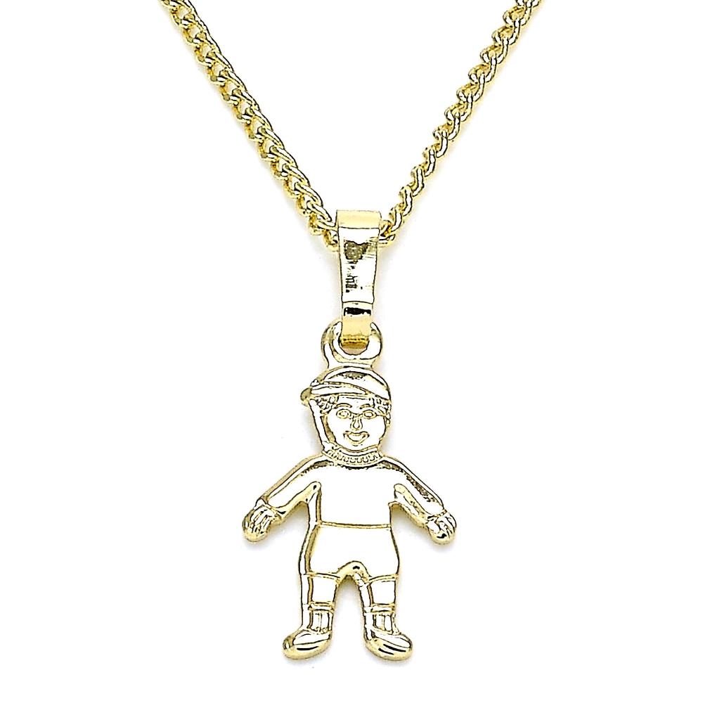 Cadena con dije de niño