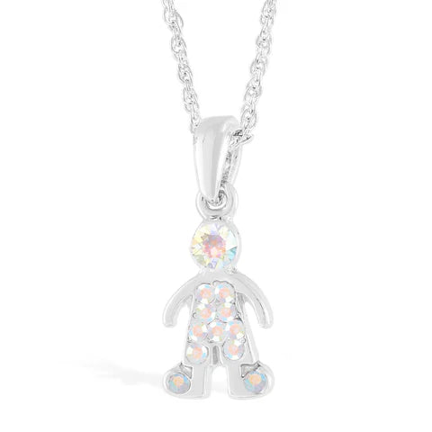 Boy Pendant Aurora Borealis