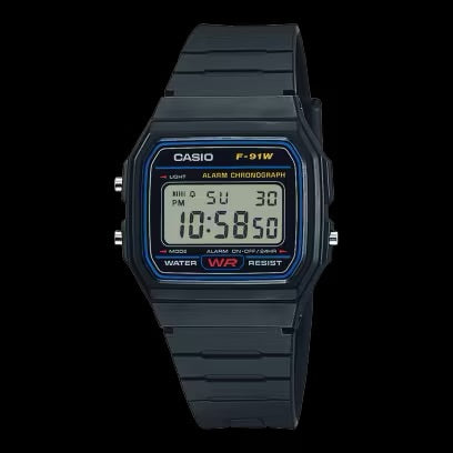 CASIO Digital Black F-91W Watch