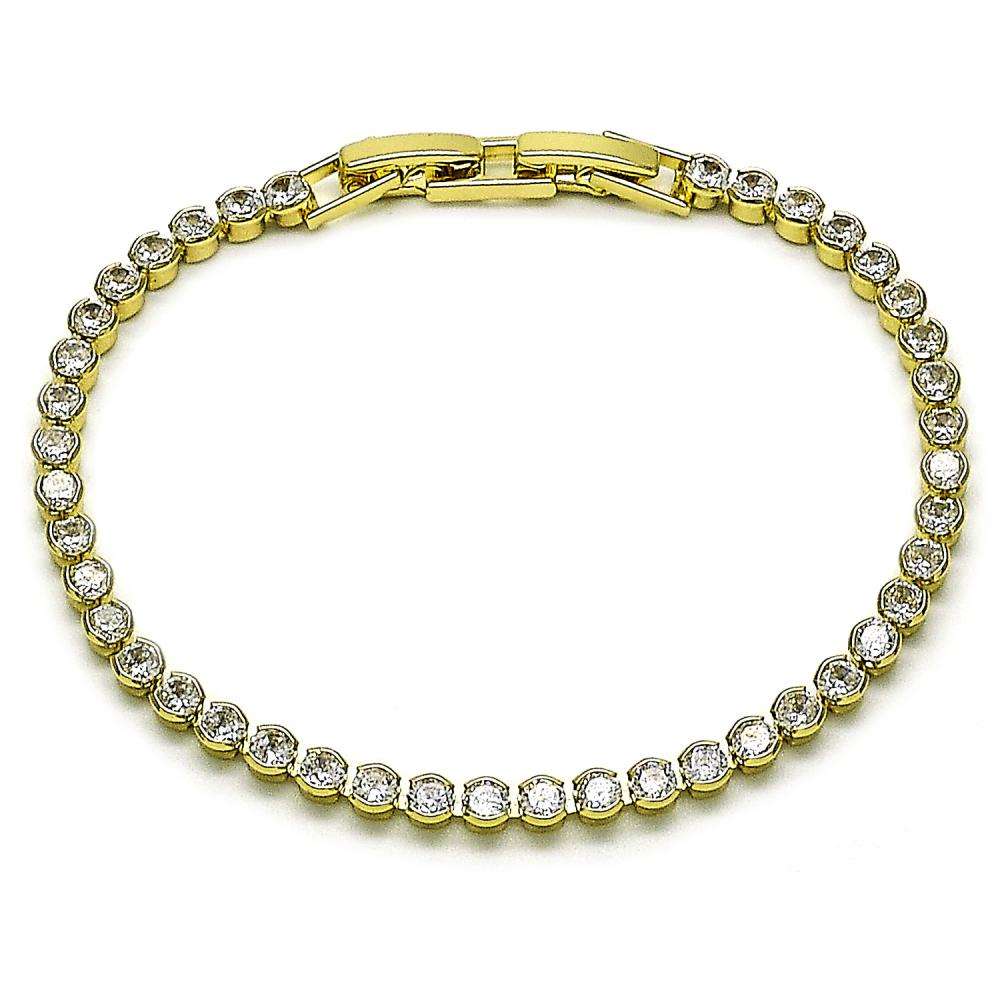 Brazalete tenis circonia blanca