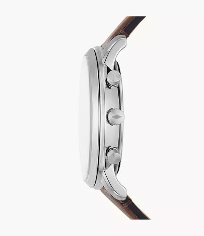 Neutra Chronograph Brown Leather Watch