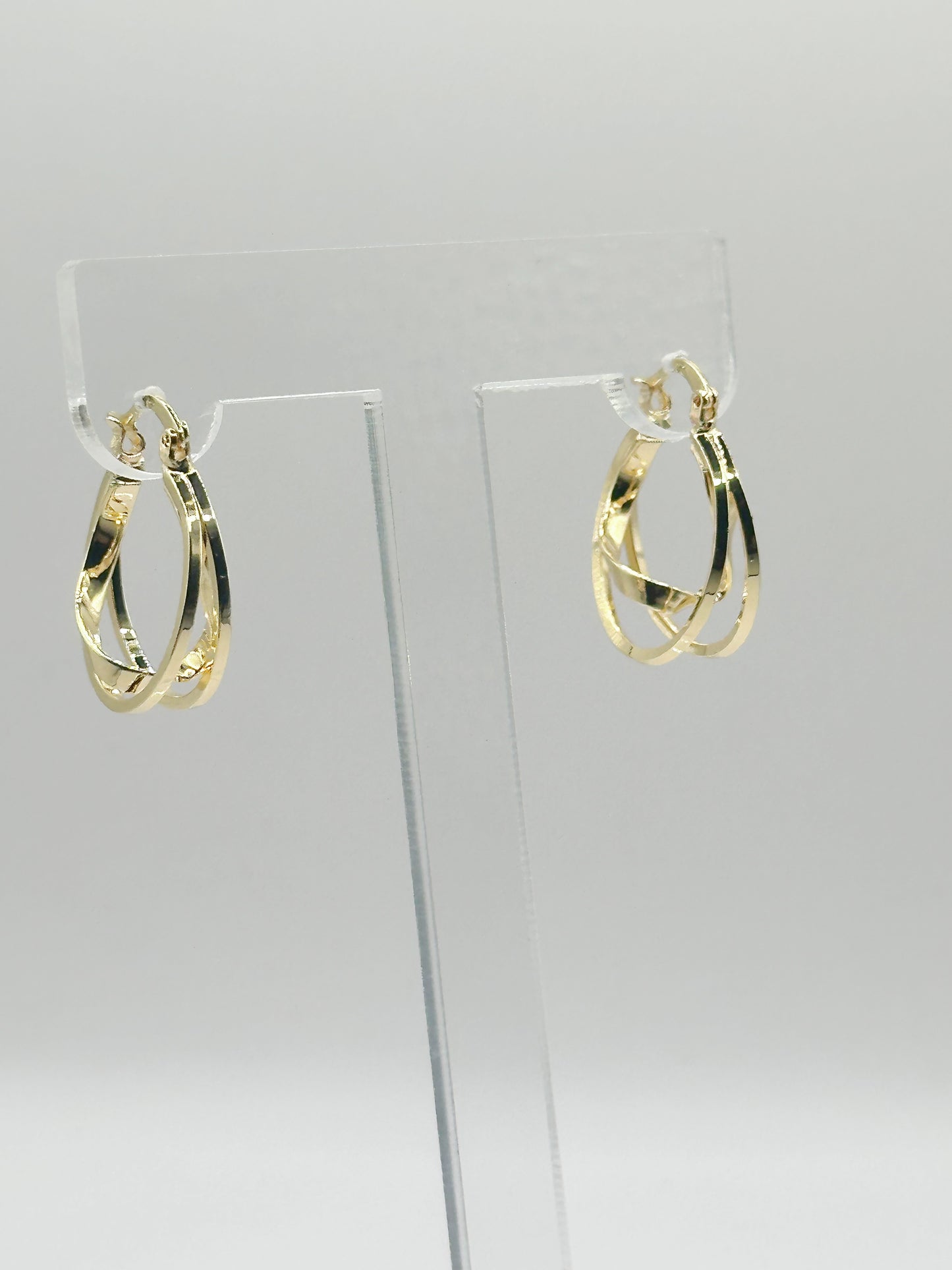 Small Gold Hoop Polished Style Gold Filled