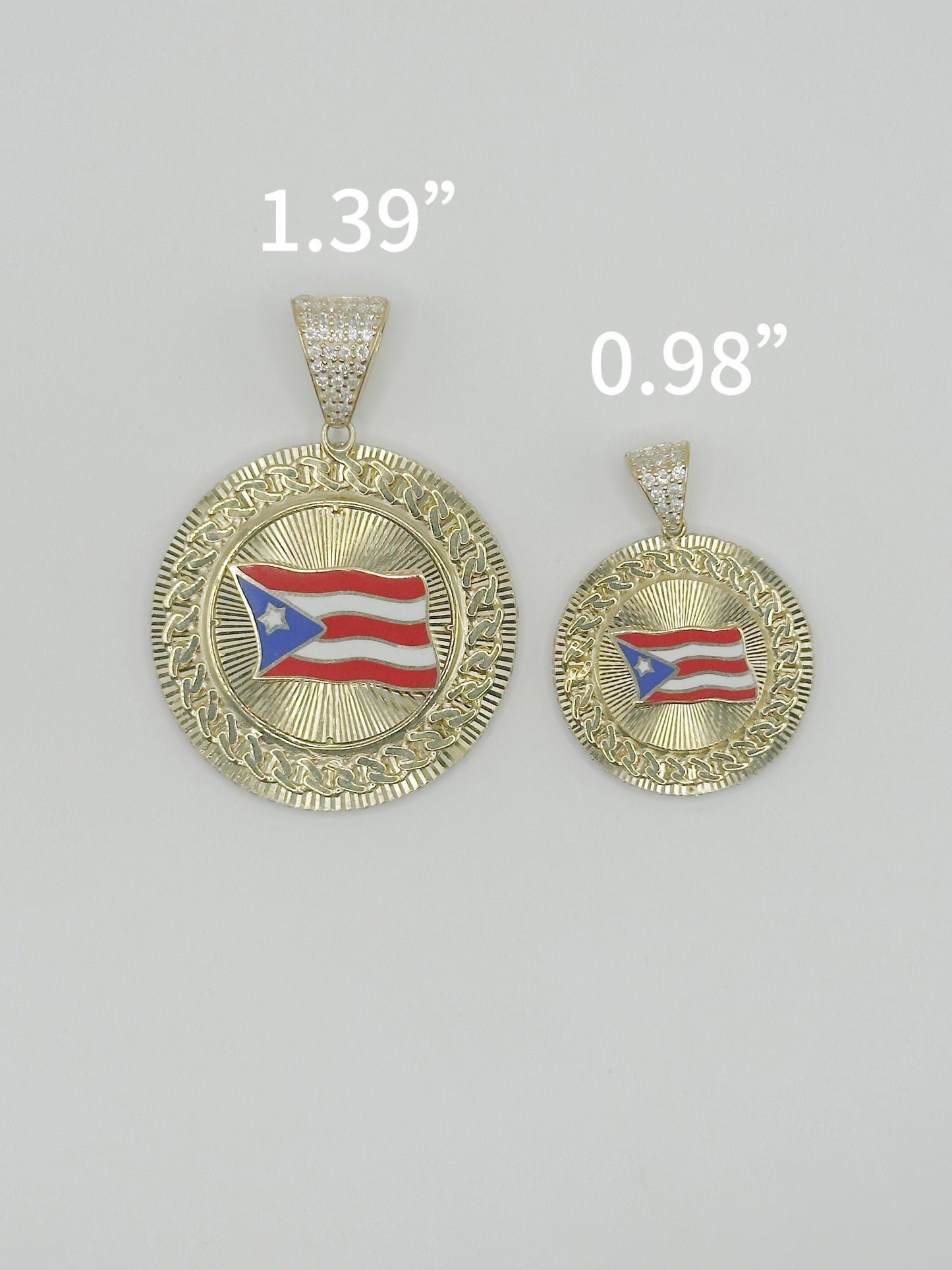 Medalla Puerto Rico 10kt