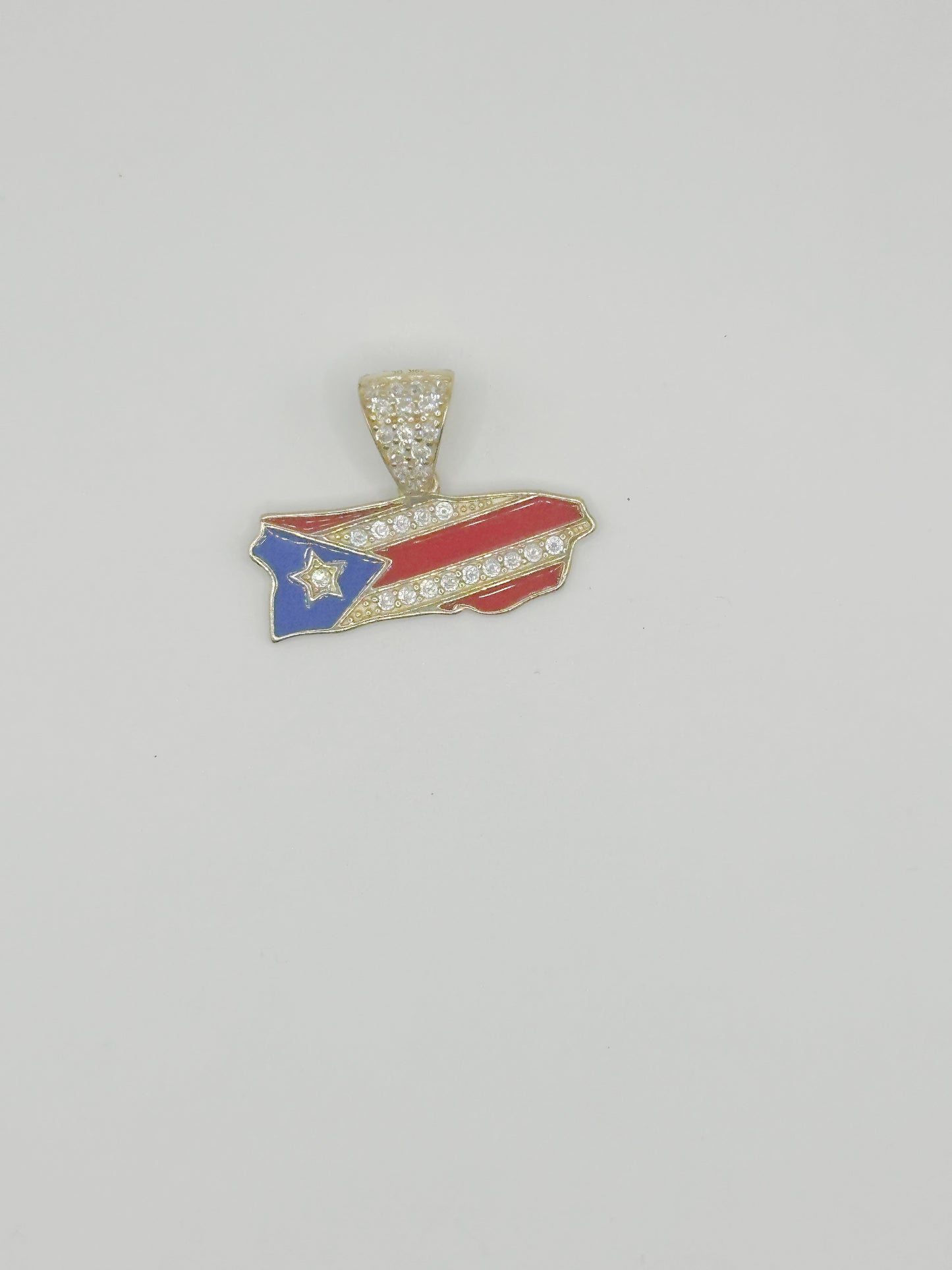 Mi Tierra Bella Silueta Puerto Rico 10kt