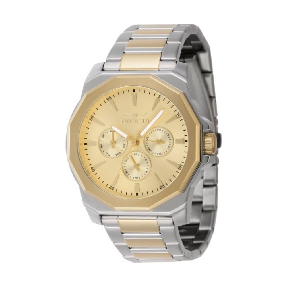 Invicta Gents, Speedway Dual Tone Multifunctional Watch 42mm