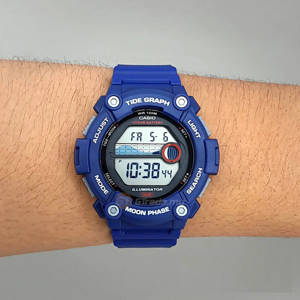 Reloj Casio Digital Azul