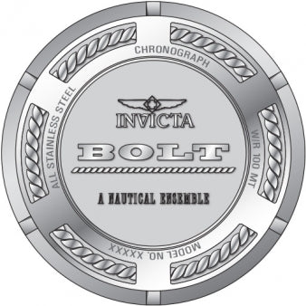 Reloj Invicta caballero Bolt 45mm