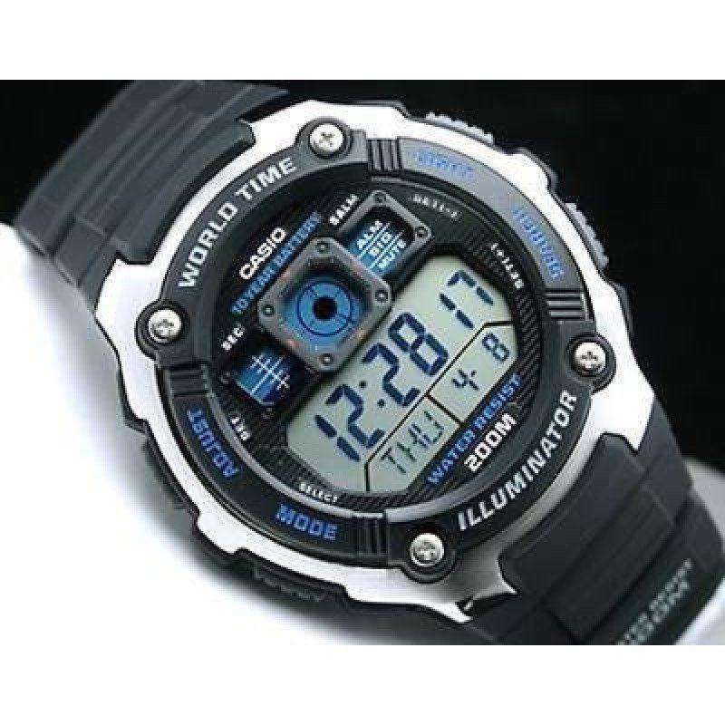 Reloj Casio Digital Goma Negro