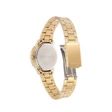 Reloj Casio Analogo Dama Dorado