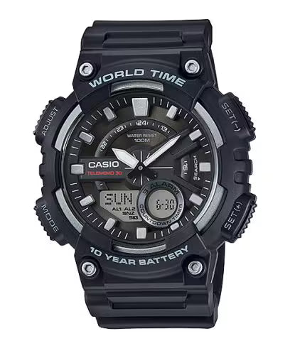 CASIO Black Multifunctional Watch