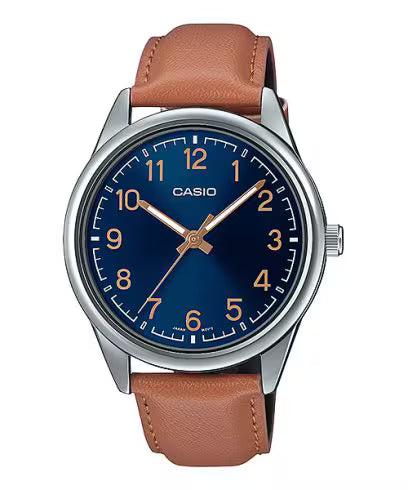 CASIO Light Brown Analog Watch