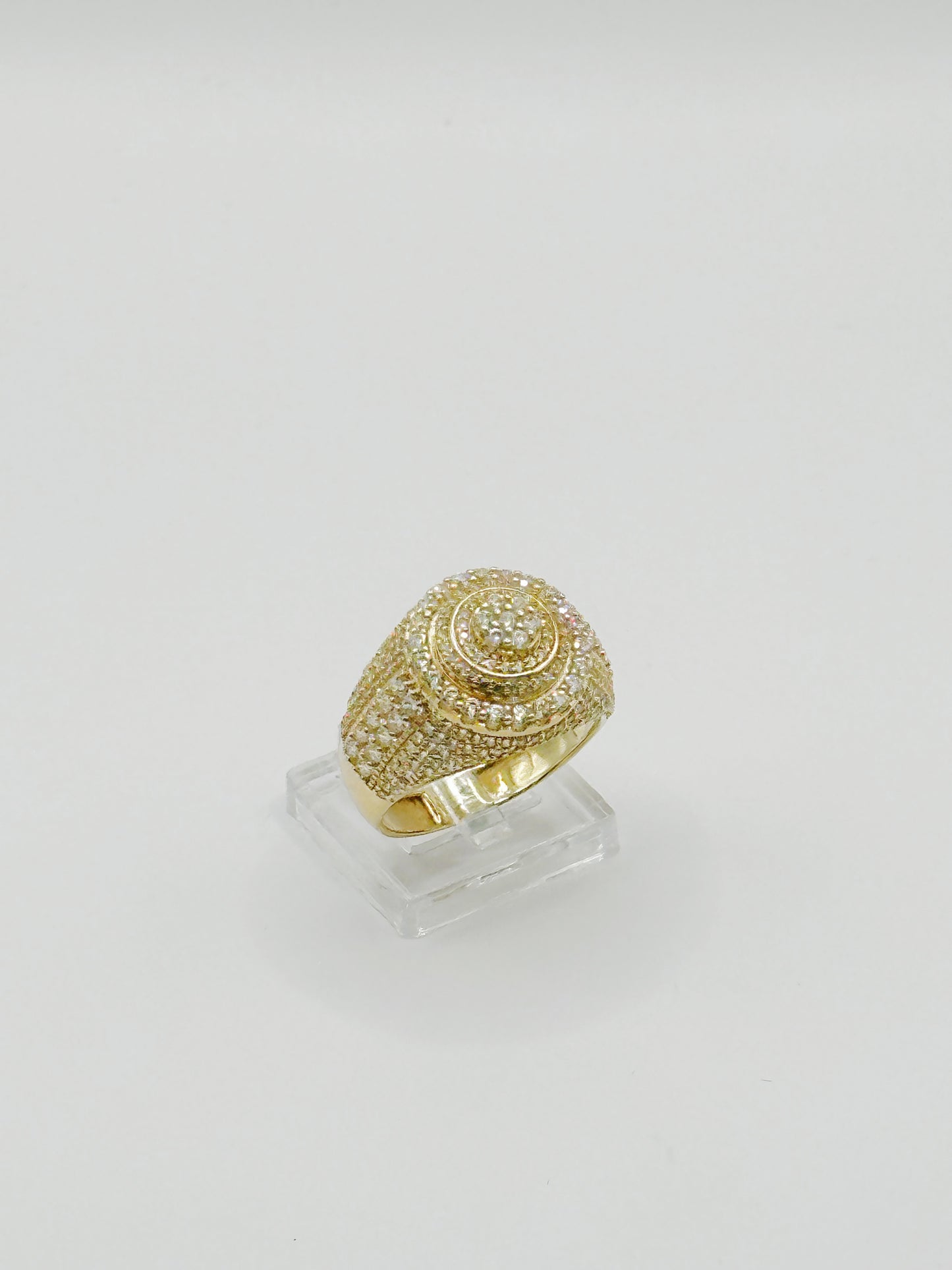 Anillo Circular con Zirconia 10kt