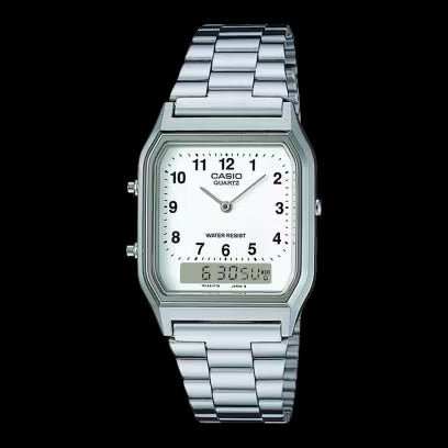 CASIO Silver Analog Watch