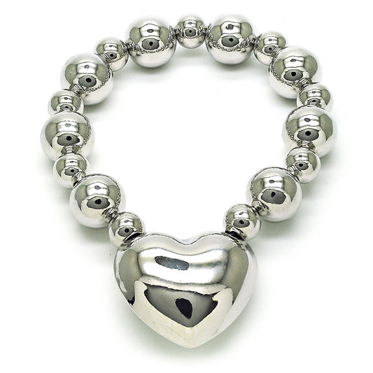 Pulsera elegante corazón