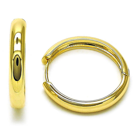 Pantalla Hoops Lisa, Medium  Gold Filled