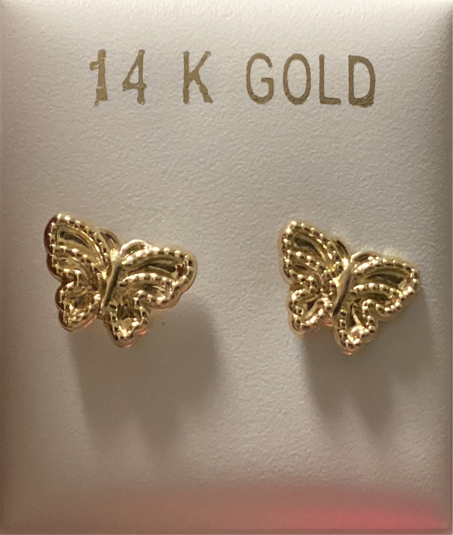 Pantallas en forma de mariposa 14kt