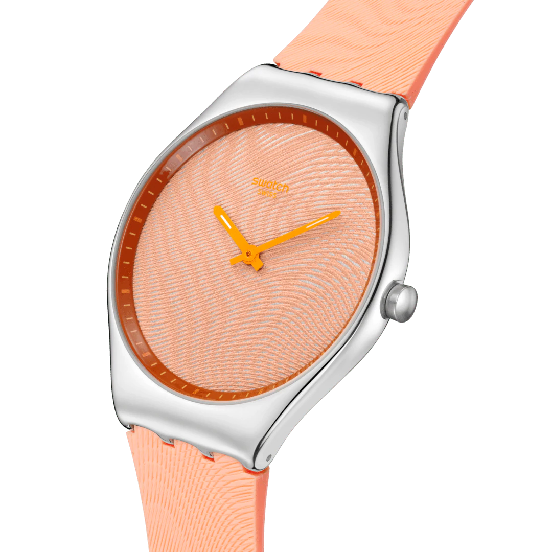 SWATCH IRIDESCENTLY PEACH