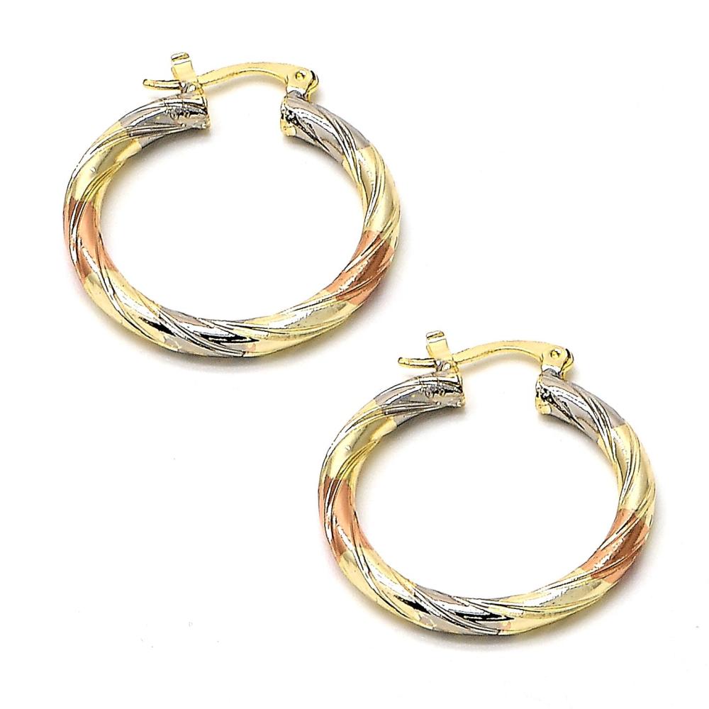 Aro hoops mediana tricolor