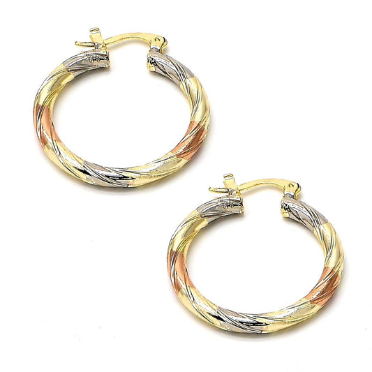 Aro hoops mediana tricolor