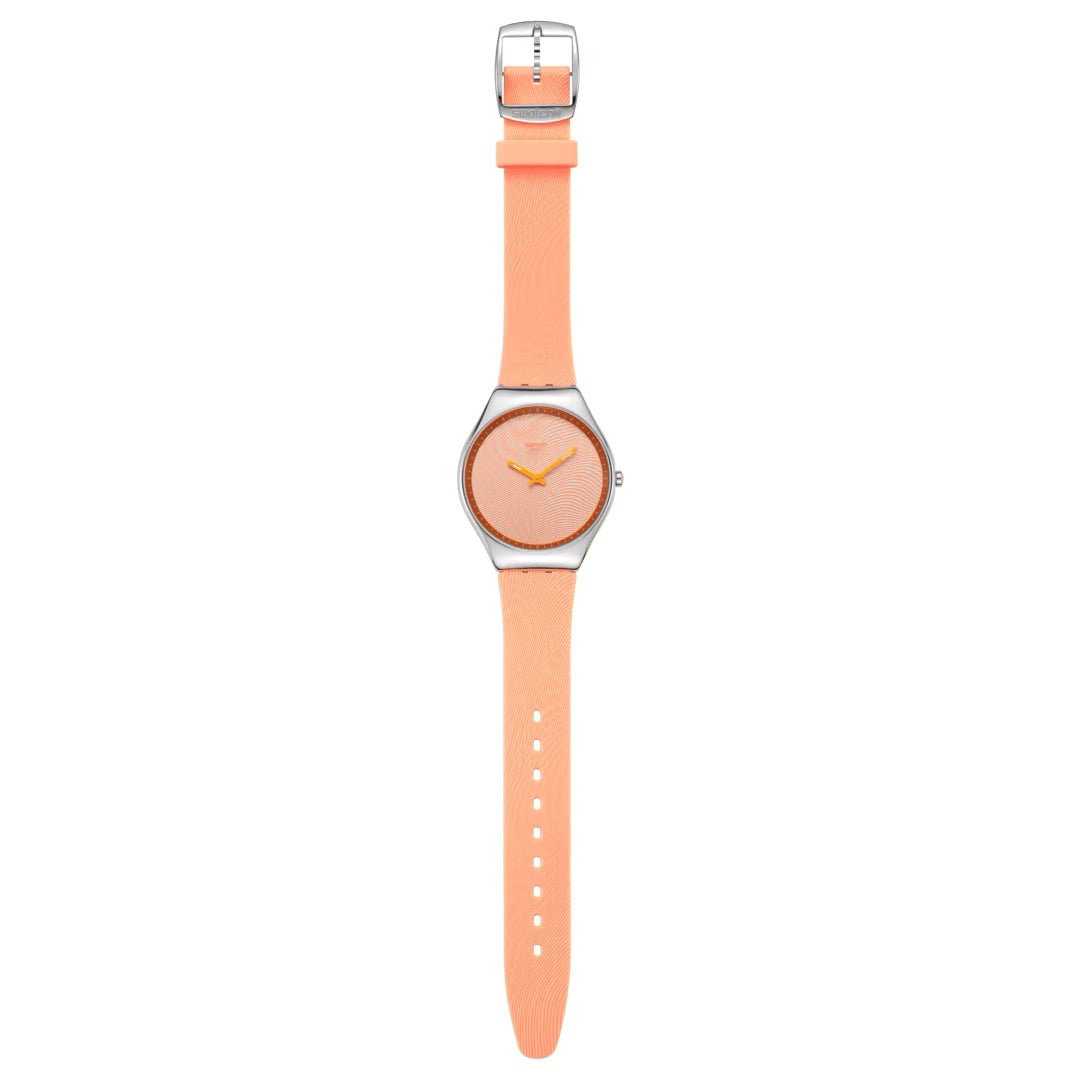 SWATCH IRIDESCENTLY PEACH