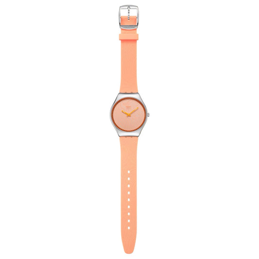 SWATCH IRIDESCENTLY PEACH