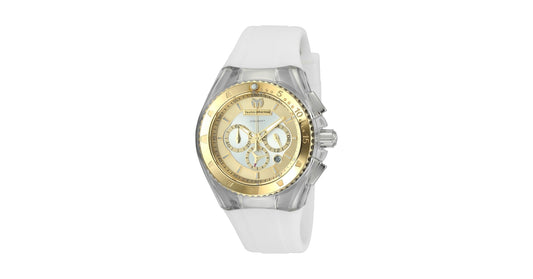 TechnoMarine White Cruise  Star Ladies Watch
