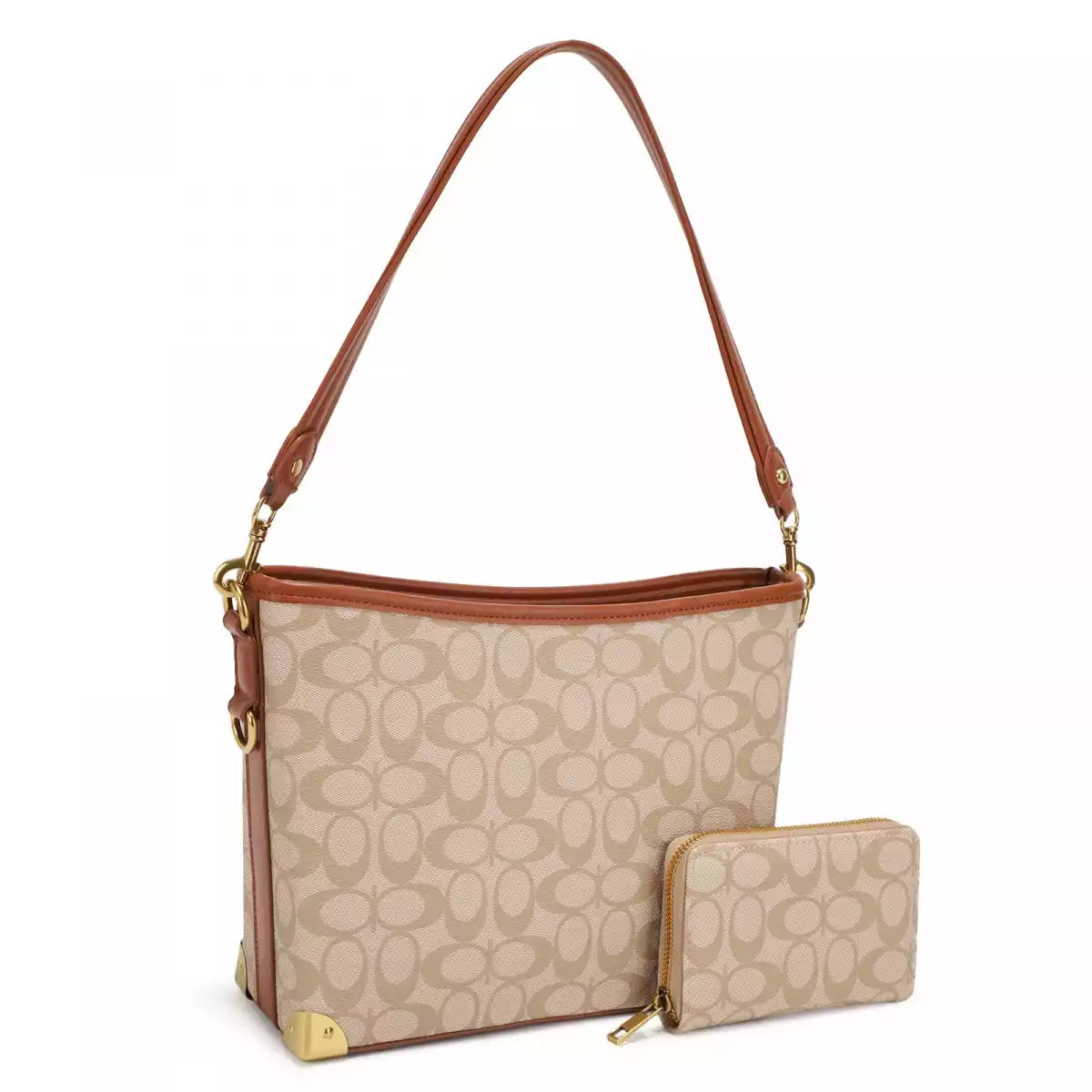 CARTERA FASHION SET 5381 TAUPE / BROWN