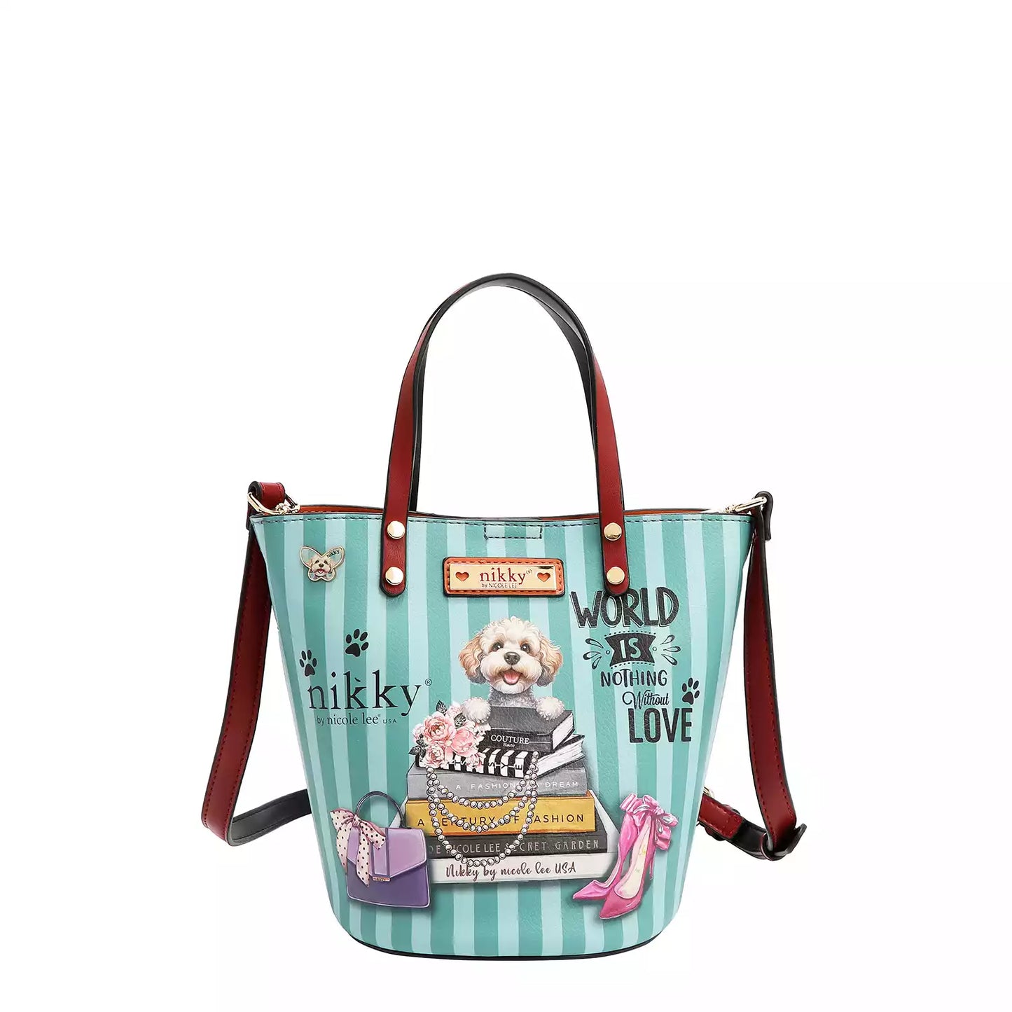 NIKKY SMALL HANDBAG 2 PCS NK13027 MEANT TO LOVE YOU