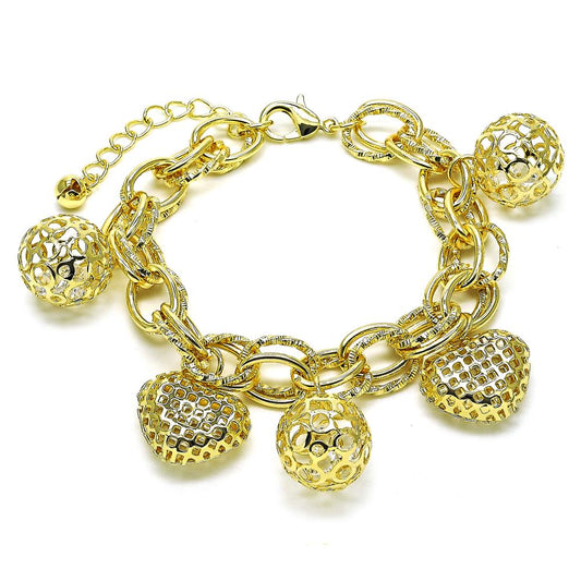 Pulsera fancy con dijes