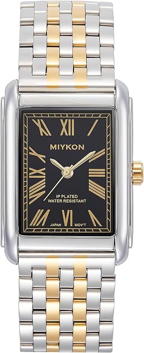 Miykon Vintage Dos Tono Hombre Stainless Steel