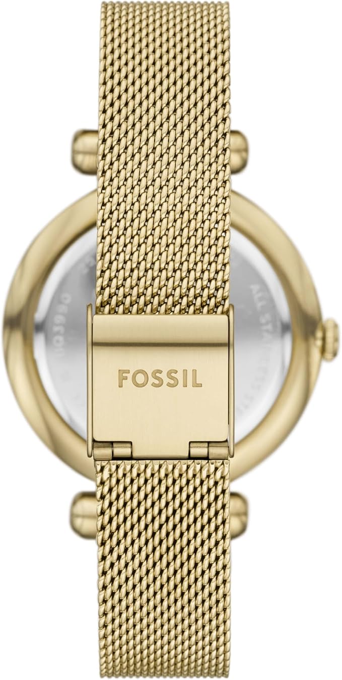 FOSSIL Tillie BQ3990 para Mujer en Acero Inoxidable Dorado
