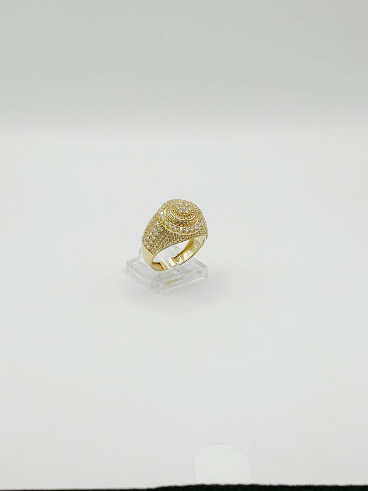 Anillo Circular con Zirconia 10kt