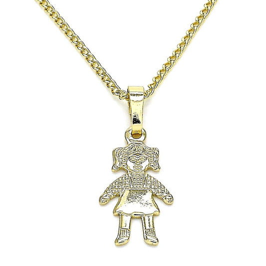 Cadena con dije de niña
