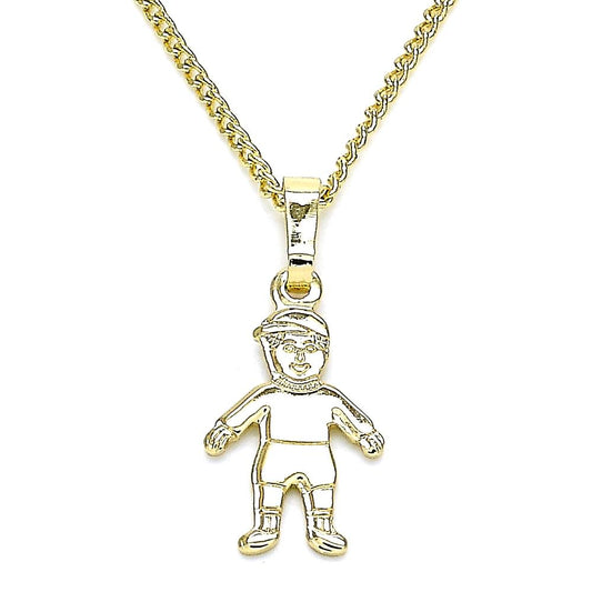Cadena con dije de niño