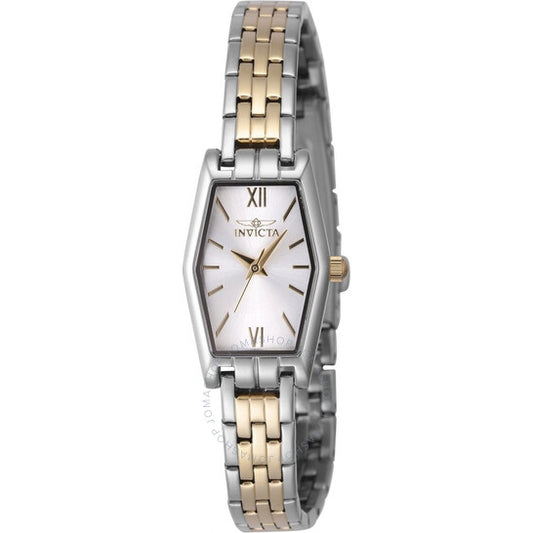 Angel Quartz Silver Dial Ladies