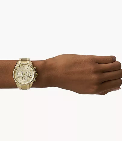 Modern Courier 40 mm Chronograph Gold-Tone Stainless Steel Watch