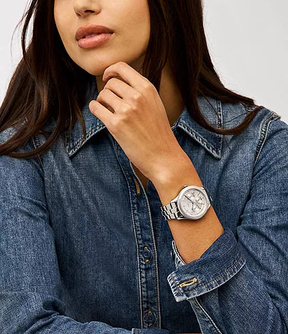 FOSSIL Brynn 38 mm Multifunction Stainless Steel Watch