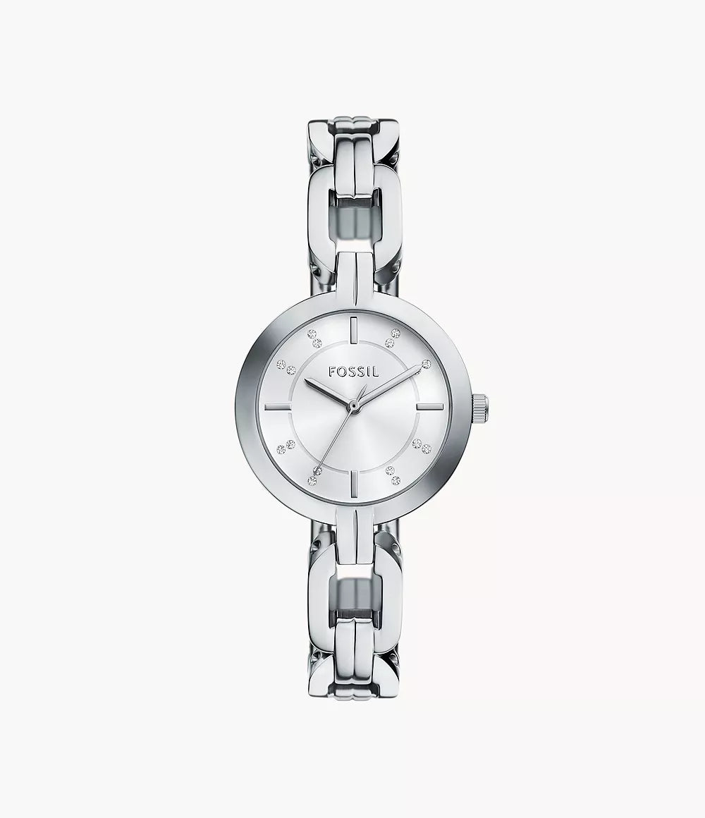 FOSSIL Kerrigan 32mm Three-Hand Stainless Steel Watch