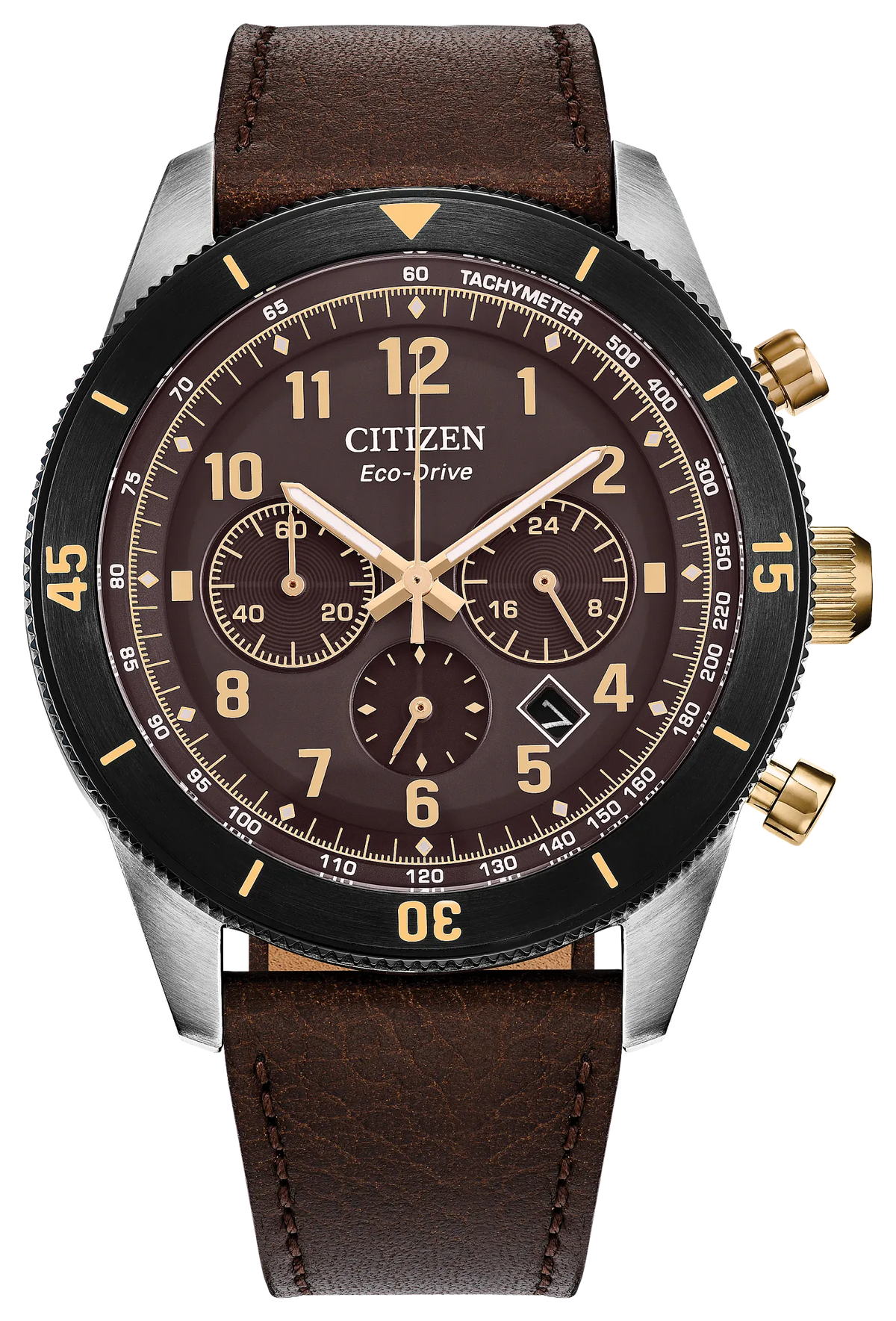 Citizen Terra Force Brown Dial Leather