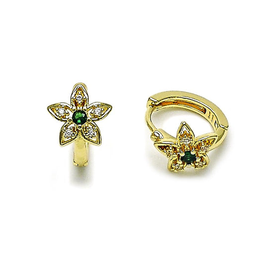 Pantallas piedras de flor verde