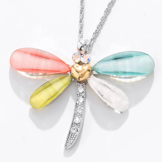 Classic Dragonfly Pendant Multicolor