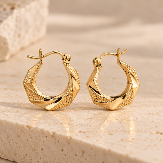 Argolla Oro 10kt Marquesa Entrezada