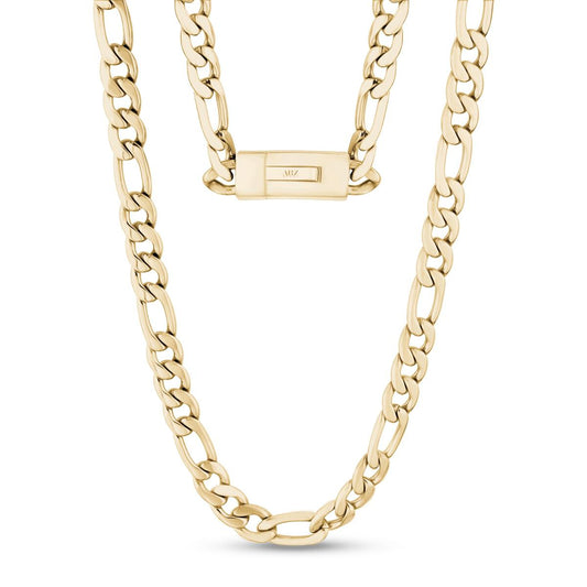 Gold Figaro Necklace Steel(316)