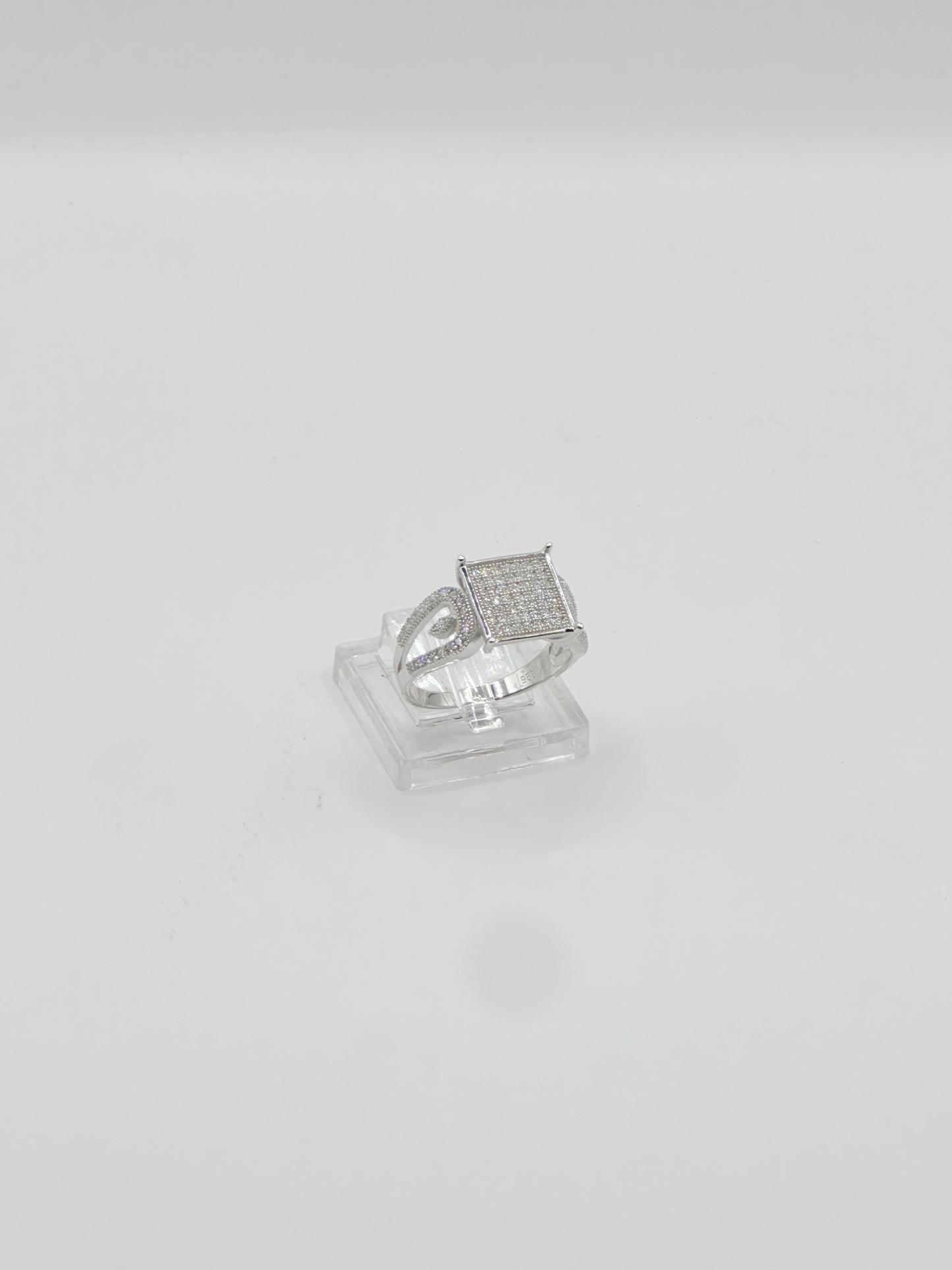 Sortija Matrimonio Mujer, Size 6, Micro Pave Zirconia Plata 925