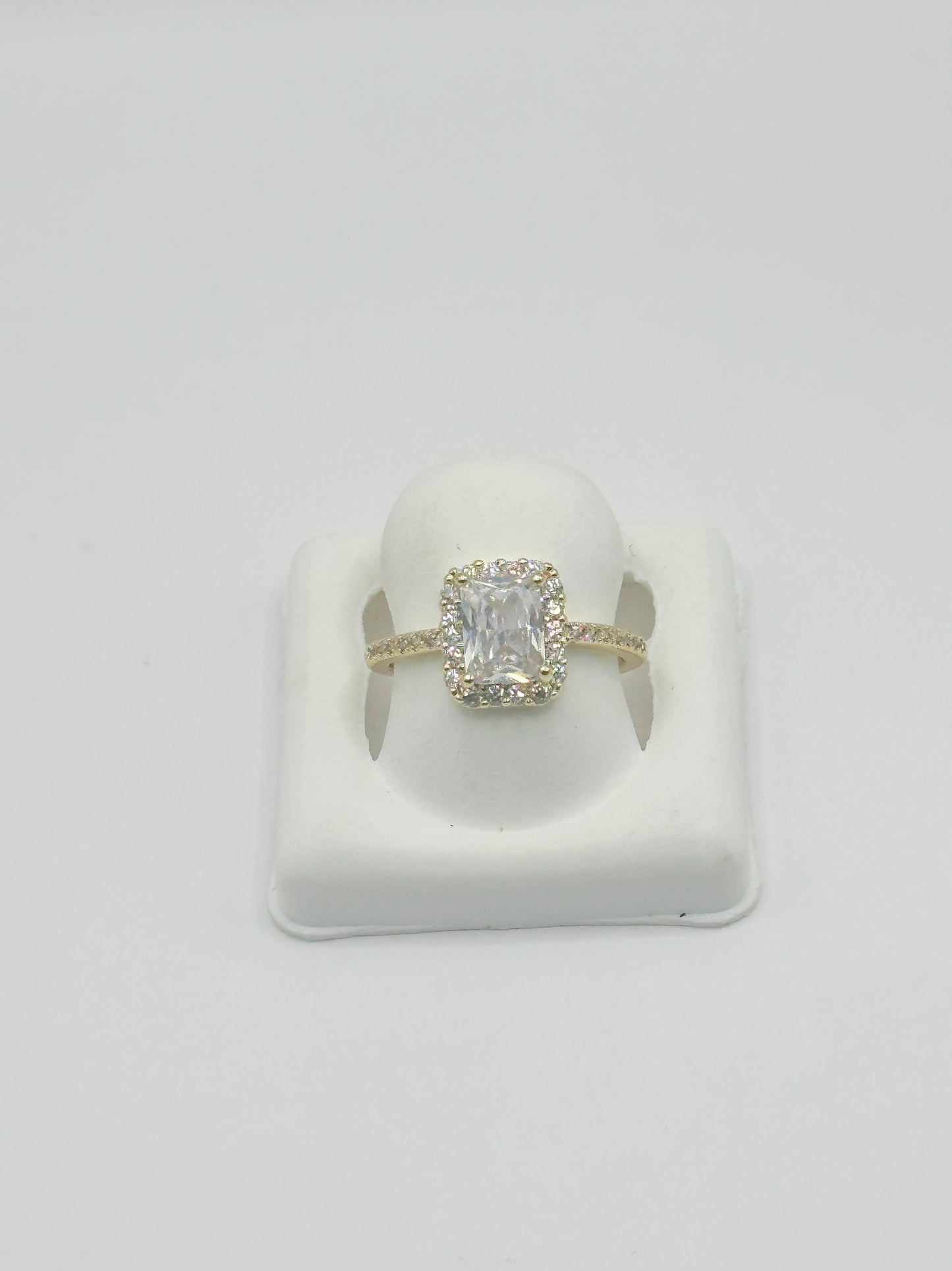 Square Fancy Ring Adjustable Gold Filled